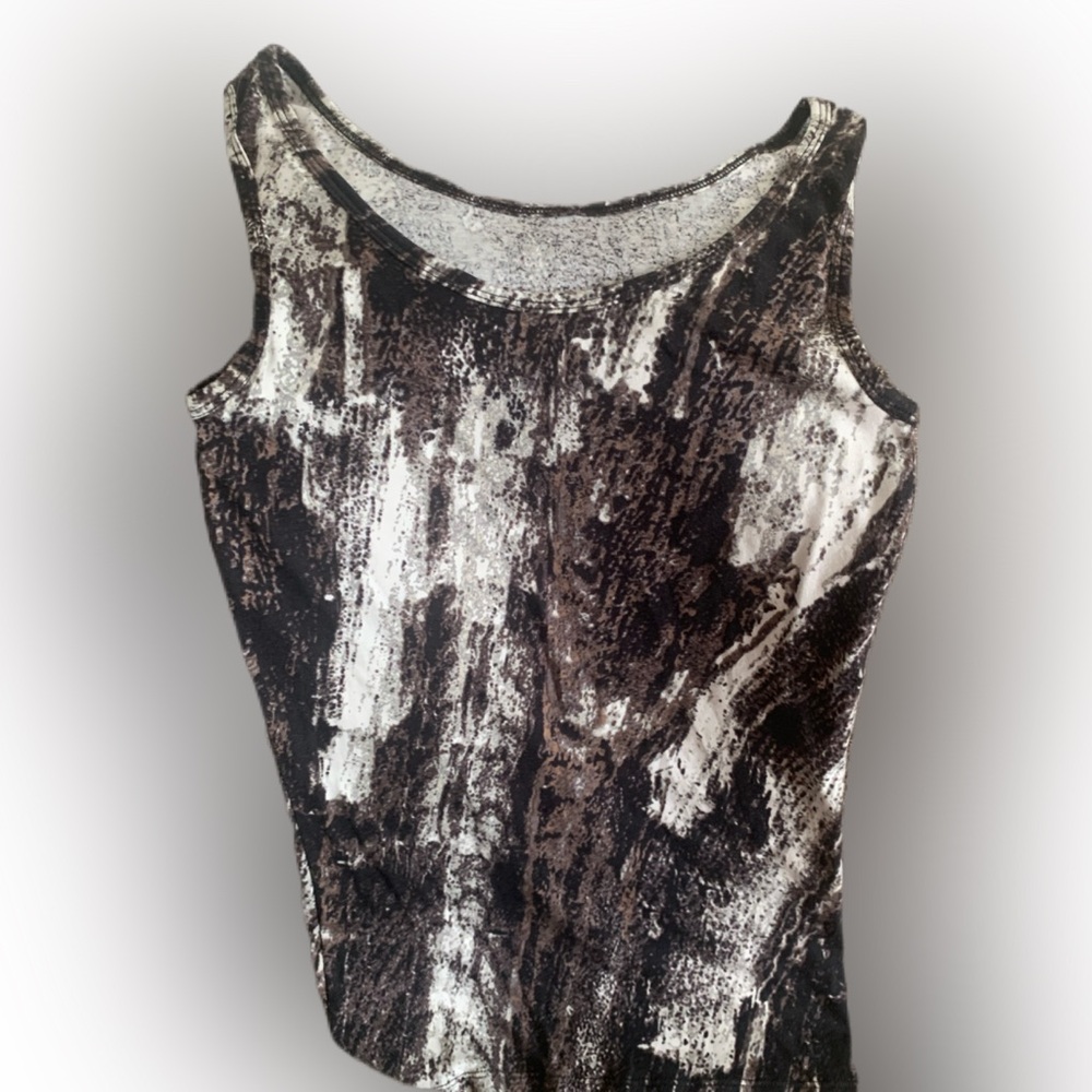 Pre Owned Women’s Junior Mossimo Tank Top Sz Med Woodland Vibe Stylish Comfort